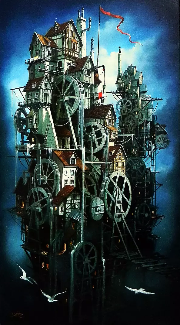 Zbigniew Hinc - "A hidden corner of reality"