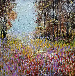 Alicja Kappa, Marcher # 02, Peinture à l'huile - toile, 60 x 60