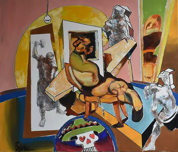 Roman Bonchuk - (!) New collection "Dance of Paradigm". Picture "Distortion of the Sacral ritual"