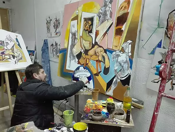 Roman Bonchuk - (!) New collection "Dance of Paradigm". Picture "Distortion of the Sacral ritual"