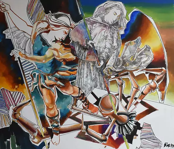 Roman Bonchuk - (!) New collection "Dance of Paradigm". Picture "Divine Nanoparadigm"