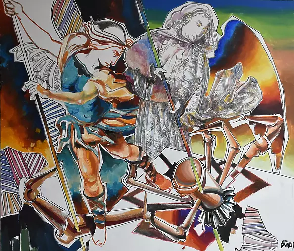 Roman Bonchuk - (!) New collection "Dance of Paradigm". Picture "Divine Nanoparadigm"