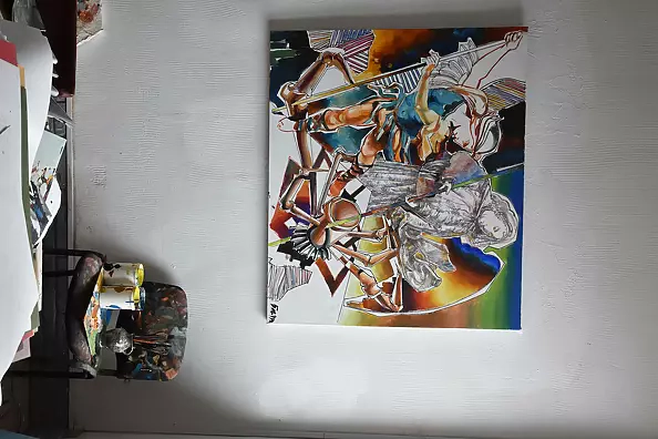 Roman Bonchuk - (!) New collection "Dance of Paradigm". Picture "Divine Nanoparadigm"