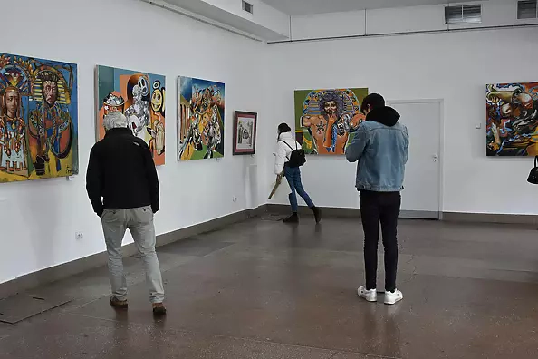 Roman Bonchuk - (!) New collection "Dance of Paradigm". Picture "Ivan and Mickey"