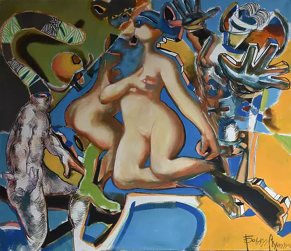 Roman Bonchuk - (!) New collection "Dance of Paradigm". Picture "Love Triangle"