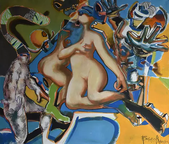 Roman Bonchuk - (!) New collection "Dance of Paradigm". Picture "Love Triangle"