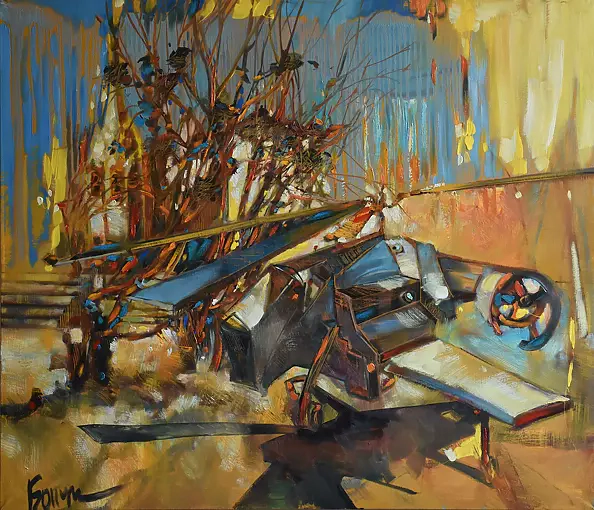 Roman Bonchuk - (!) New collection "Dance of Paradigm". Picture "Rooks will not have arrive"