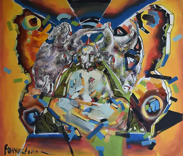 Roman Bonchuk - (!) New collection "Dance of Paradigm". Picture "Transhumanism Phenomenon"