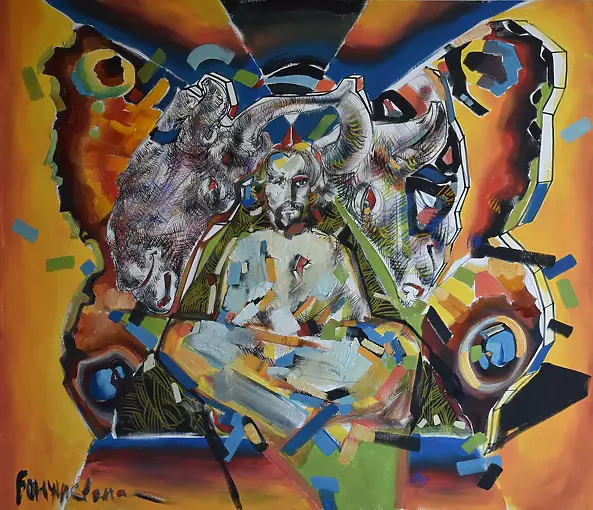 Roman Bonchuk - (!) New collection "Dance of Paradigm". Picture "Transhumanism Phenomenon"