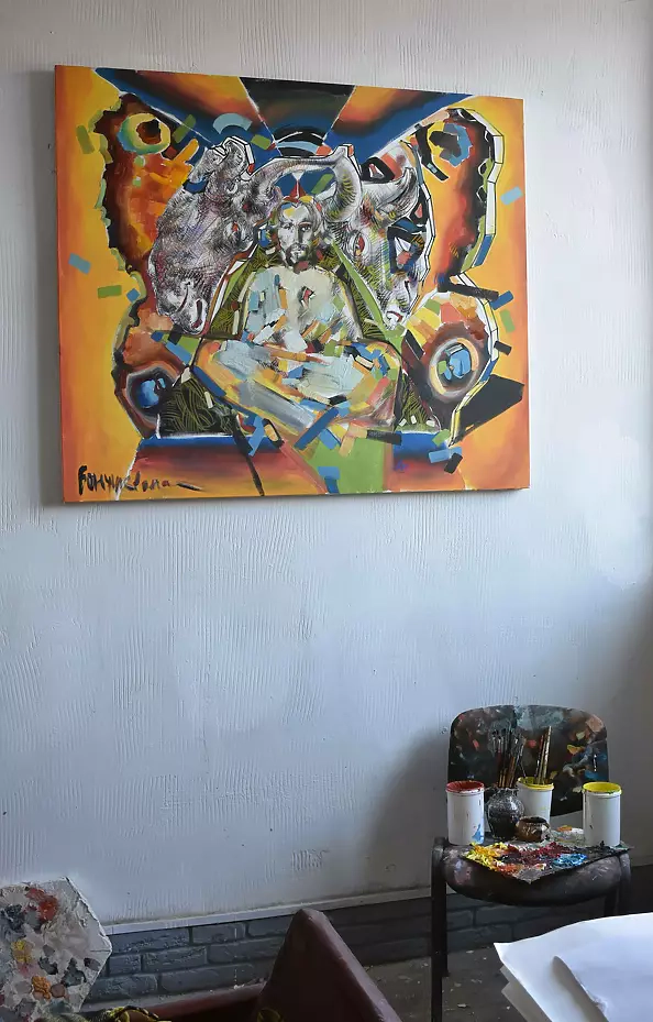 Roman Bonchuk - (!) New collection "Dance of Paradigm". Picture "Transhumanism Phenomenon"