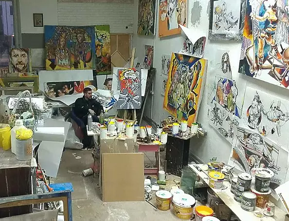 Roman Bonchuk - (!) New collection "Dance of Paradigm". Picture "Transhumanism Phenomenon"