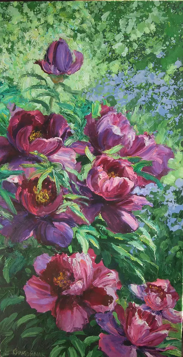 Самойлик Елена - Пионы