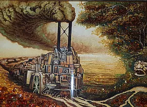   - Картина №1 "Жизнь - это очень короткое время между двумя вечностями."