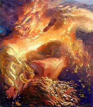 Самойлик Елена - Золотой дождь(Даная)