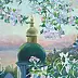 Самойлик Елена - Весна в Киево-Печерской Лавре.