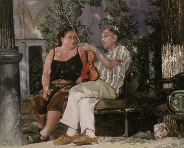 Светлана Бердник - Воспоминания скрипача