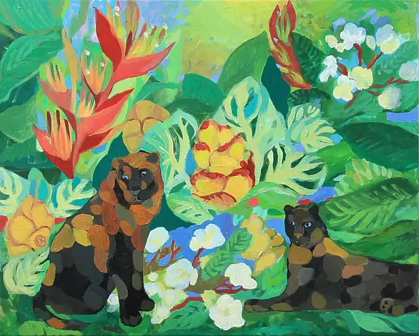 Elena Kovaleva - Тропические кошки