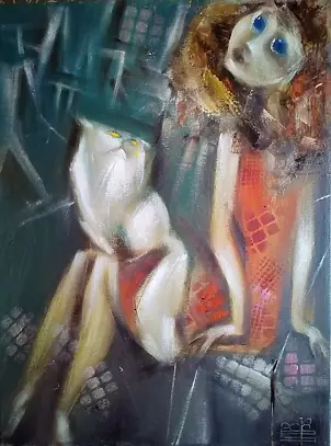 Simakov Vladimir - ДЕВОЧКА С КОТИКОМ