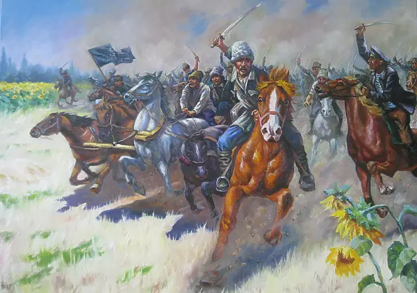 Nikolay Vedmid - Атака махновцев