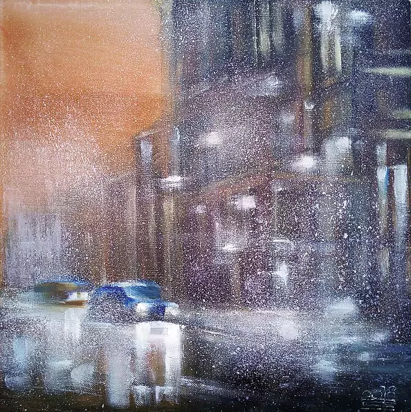 Simakov Vladimir - Город в зиме