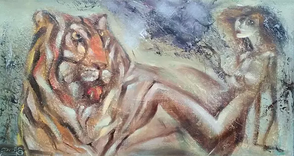 Simakov Vladimir - Две тигрицы