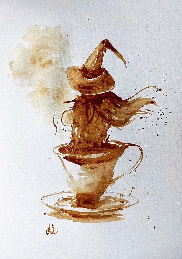 Adriana Laube - "Spells over coffee"