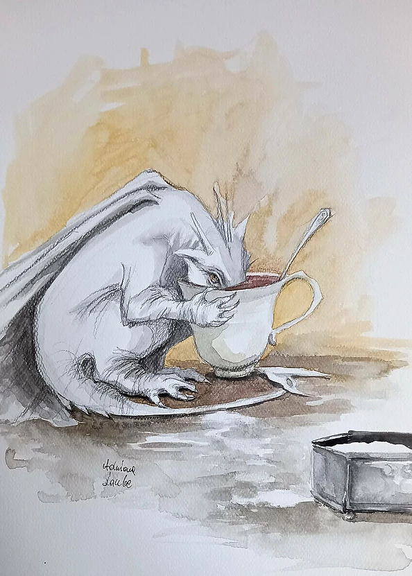 Adriana Laube - "Dragon et cacao"