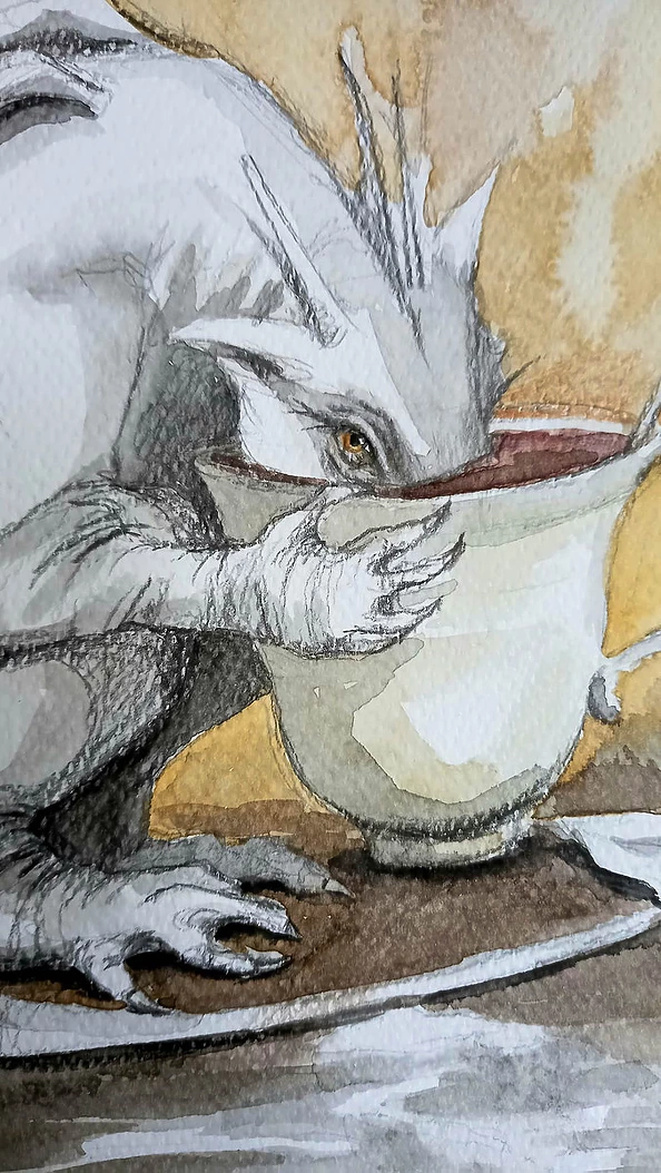 Adriana Laube - "Dragon et cacao"