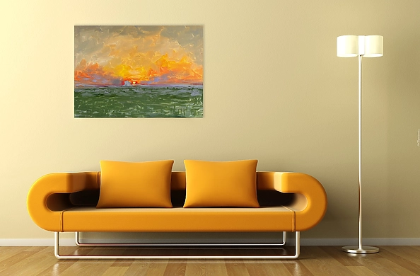 Adriana Laube - "Sunrise at Avebury"