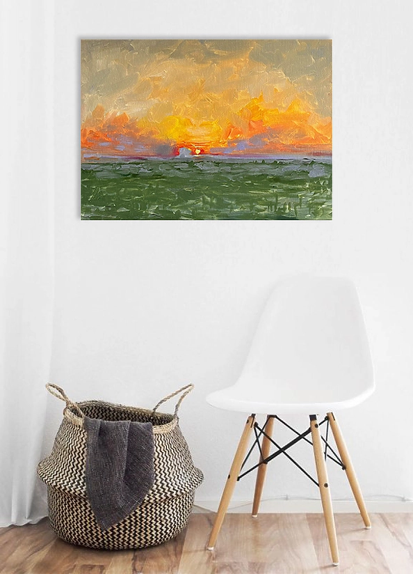 Adriana Laube - "Sunrise at Avebury"