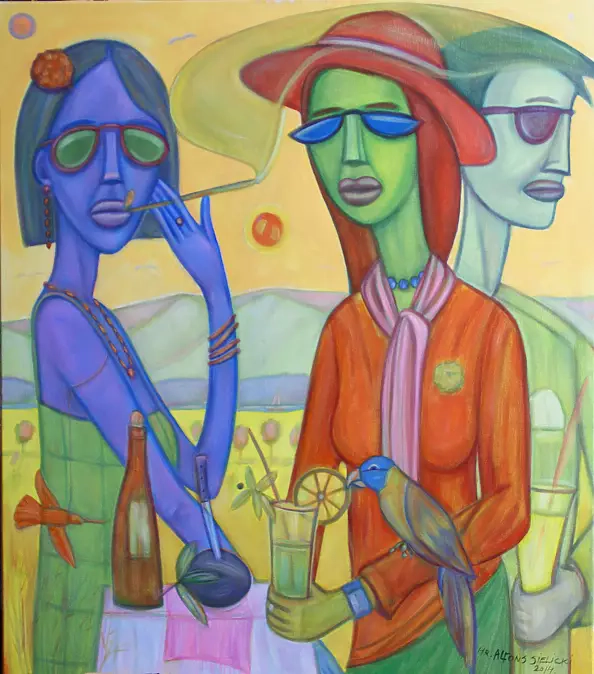 Alfons Wiesław Sielicki - ' Papugi też lubią cytryny 