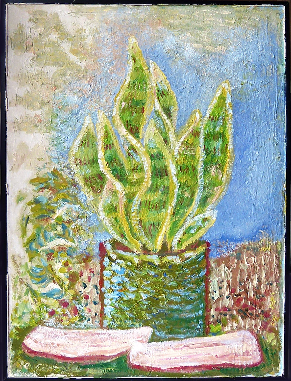 Elżbieta Goszczycka - Sansevieria and pork fat