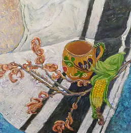 Elżbieta Goszczycka - Martwa natura z kukyrydzą