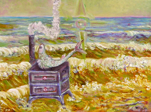 Elżbieta Goszczycka - Rybka nad morzem