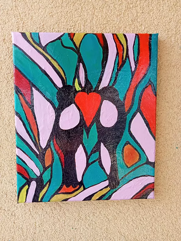 Ewa Mościszko - Obraz akrylowy 'Affection '