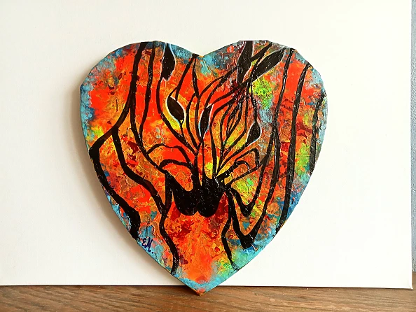 Ewa Mościszko - Obraz akrylowy 'Barwy miłości 60'