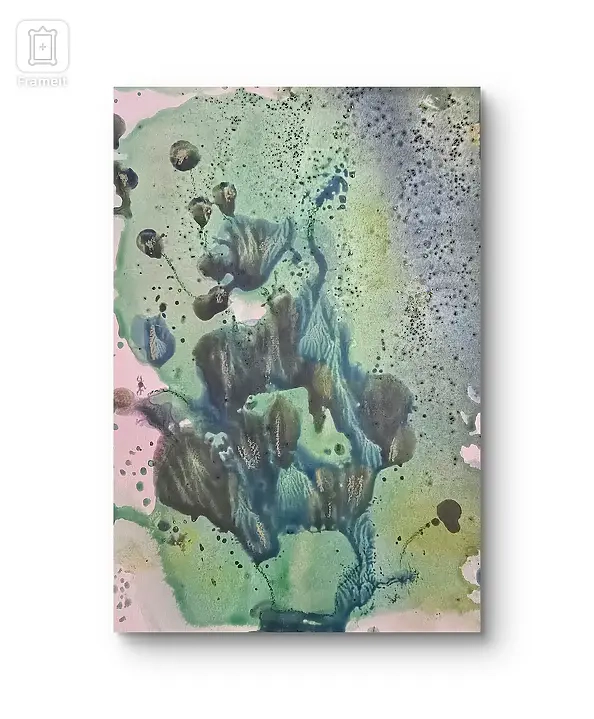 Ewa Mościszko - Akwarela  pt.Socotra