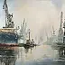 Janusz Kulikowski - “Among the Cranes – Gdańsk Shipyard”  