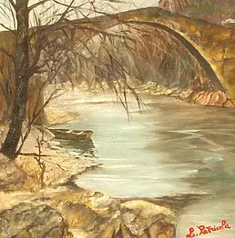 Luigina Patricola - Devil's Bridge in Lanzo Torinese
