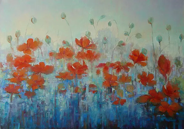 Małgorzata Pastuszek - ... maki o poranku ...