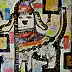 Marek Lutek, Tryptyk “PSIAKI” 11611/12/13, Obraz akrylowy - płótno, 50 x 70