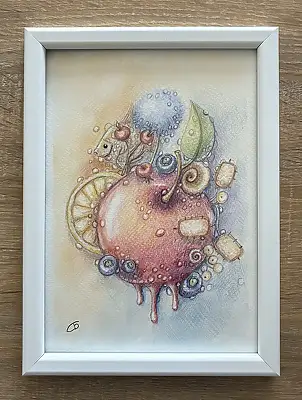 Natalia Butenko, Насолода, Akwarele, Techniki mieszane, Ołówek - papier, 210 x 148