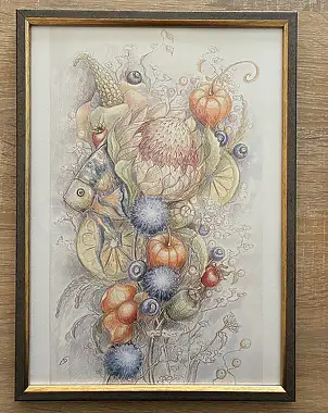 Natalia Butenko, Душа жива, Watercolors, Mixed media, Pencil - paper, 210 x 297