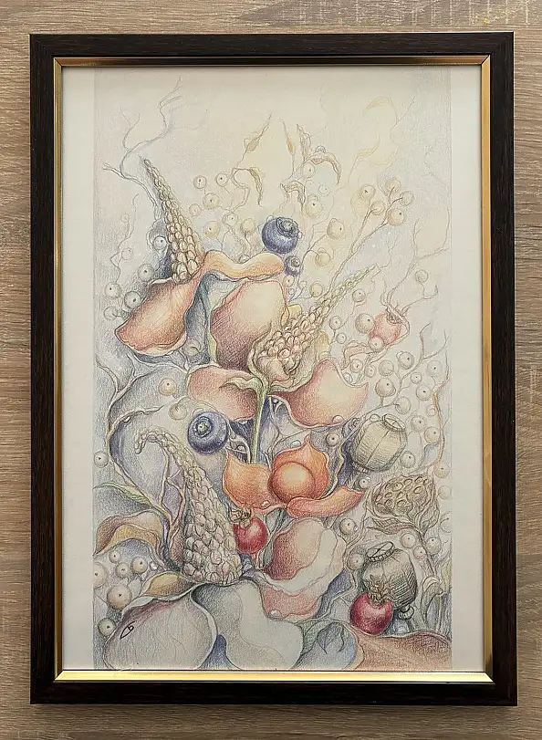 Natalia Butenko, Любов, Watercolors, Mixed media, Pencil - paper, 21 x 297