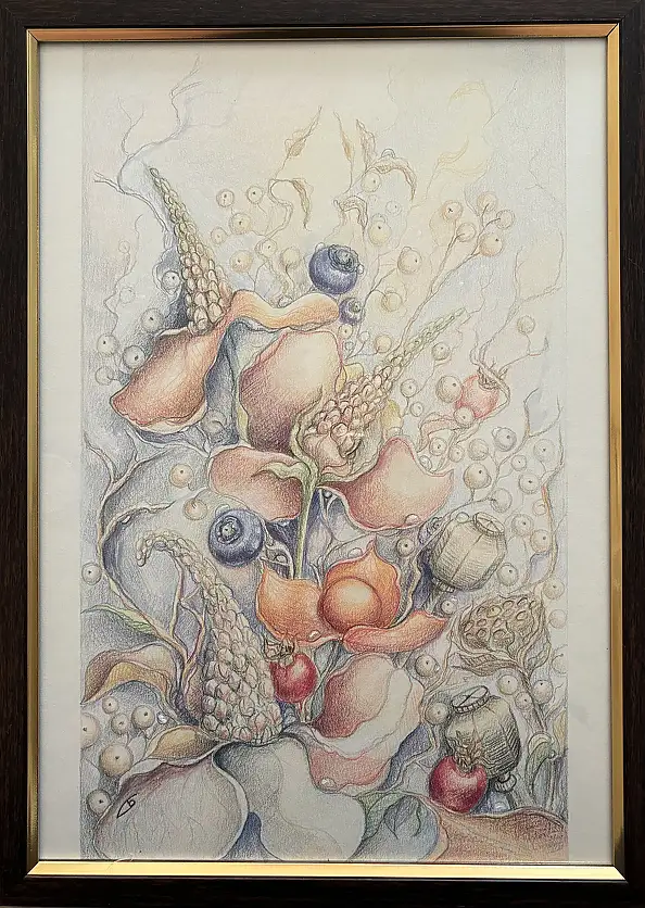 Natalia Butenko, Любов, Watercolors, Mixed media, Pencil - paper, 21 x 297