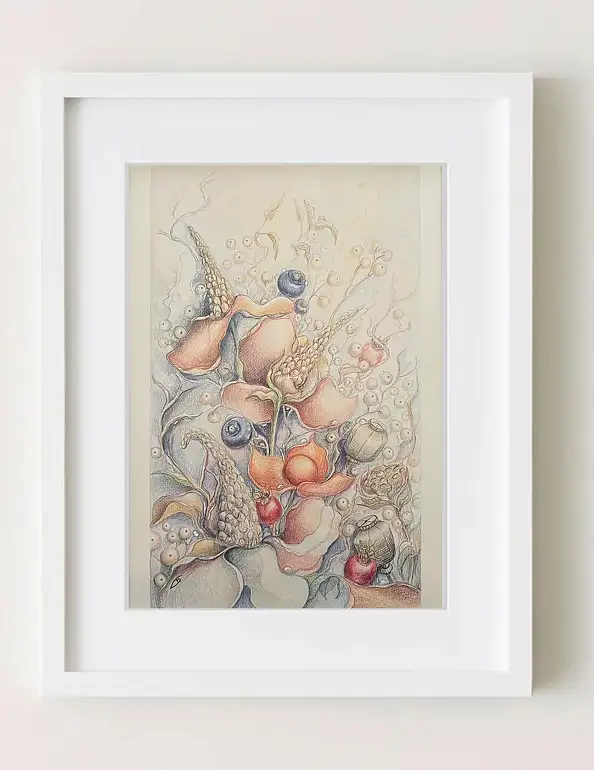 Natalia Butenko, Любов, Акварелі, Змішані техніки, Олівець - папір, 21 x 297