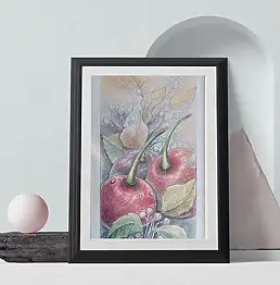 Natalia Butenko, Жіноча насолода, Aquarelles, Techniques mixtes, Crayon - papier, 15 x 21