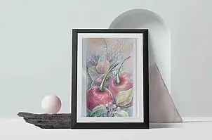 Natalia Butenko, Жіноча насолода, Akwarele, Techniki mieszane, Ołówek - papier, 15 x 21