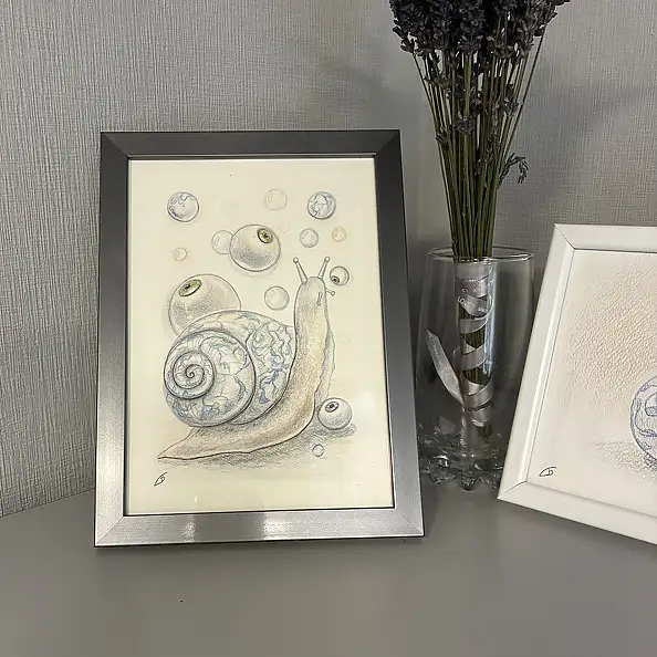 Natalia Butenko, Porcelain soul, Watercolors, Mixed media, Pencil - paper, 15 x 21