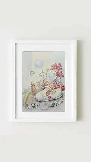 Natalia Butenko, Повернення у дитинство, Ołówek - papier, 24 x 31